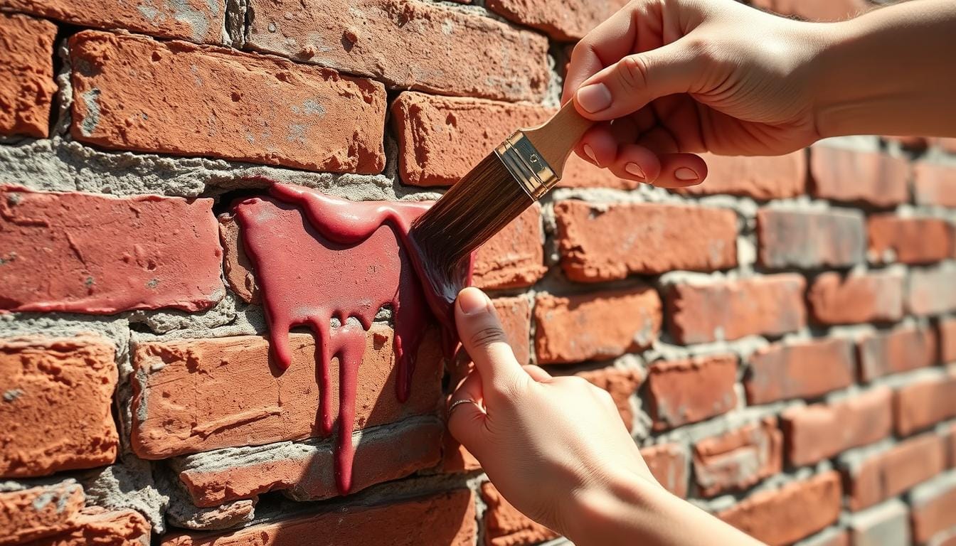 how do you use brick and masonry stain